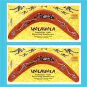 Returning Boomerang 12 inch Carded (Walawala)